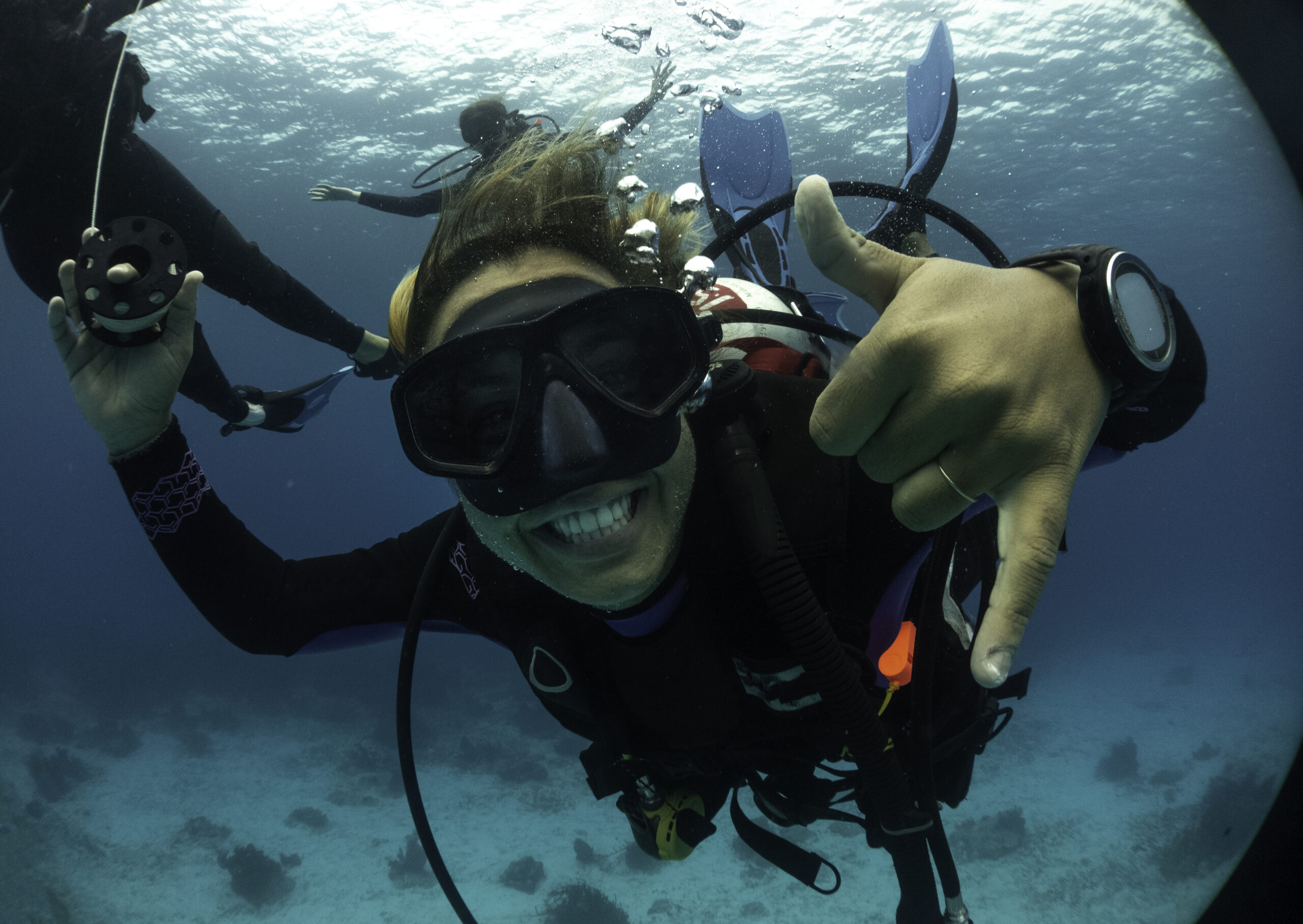 selfie of a dive instructor